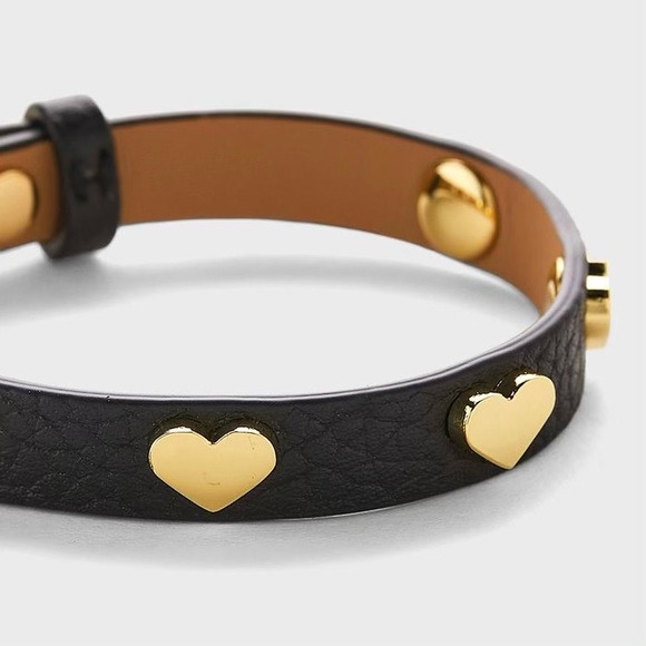 🖤 Ted Baker, Heeva Heart Detail Leather Bracelet - Picture 8 of 13